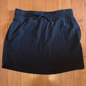 Black Athletic Skirt with shorts underneath